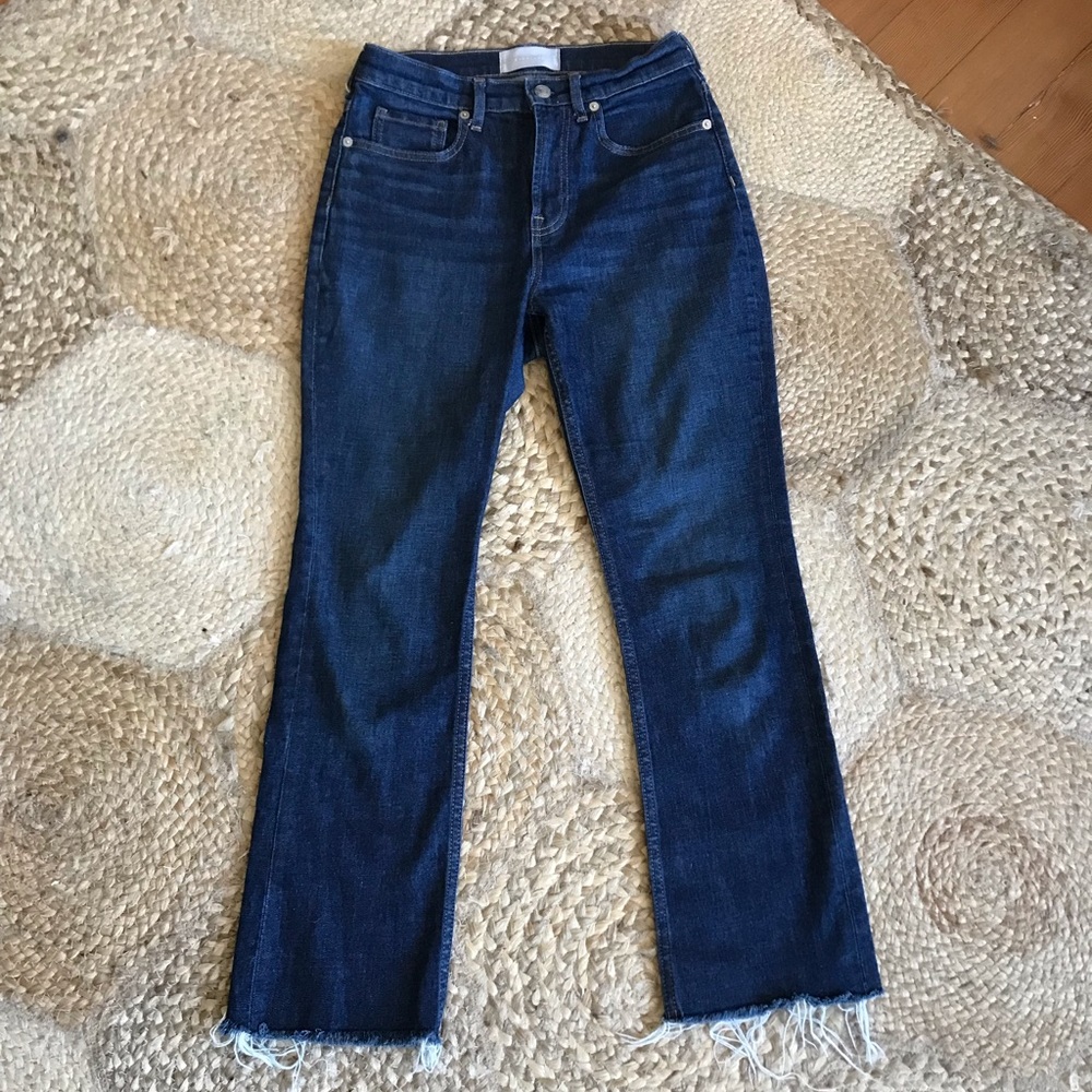 Everlane Crop Kick Flare Jeans